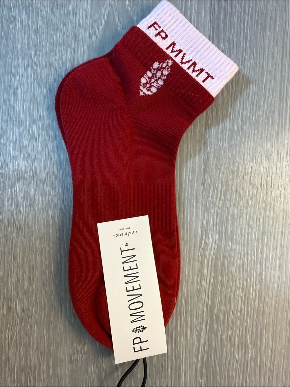 Free people Women’s Red Ankle Socks